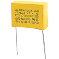 sourcing map AC 275V 10% 0-47uF Condensadores de seguridad sumergibles MKP X2 10 pcs
